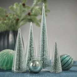 Modern Tree with Green Glitter, Large^Be Home Flash Sale
