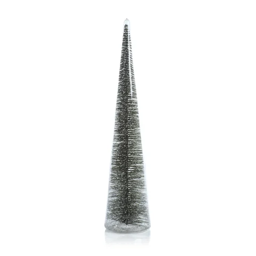 Modern Tree with Green Glitter, XL^Be Home Fashion
