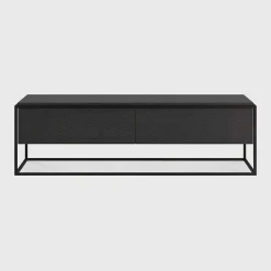Monolit Solid Black Oak Media Console
