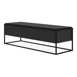 Monolit Solid Black Oak Media Console