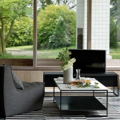 Monolit Solid Black Oak Media Console