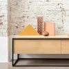 Monolit Solid Oak Media Console