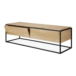 Monolit Solid Oak Media Console