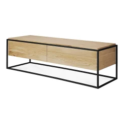 Monolit Solid Oak Media Console