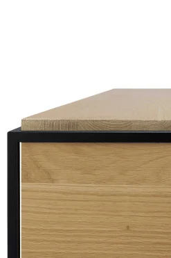 Monolit Solid Oak Media Console