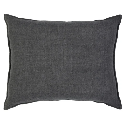 Montauk Big Pillow, Charcoal^Be Home Fashion