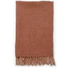 Montauk King Blanket, Terra Cotta^Be Home Outlet