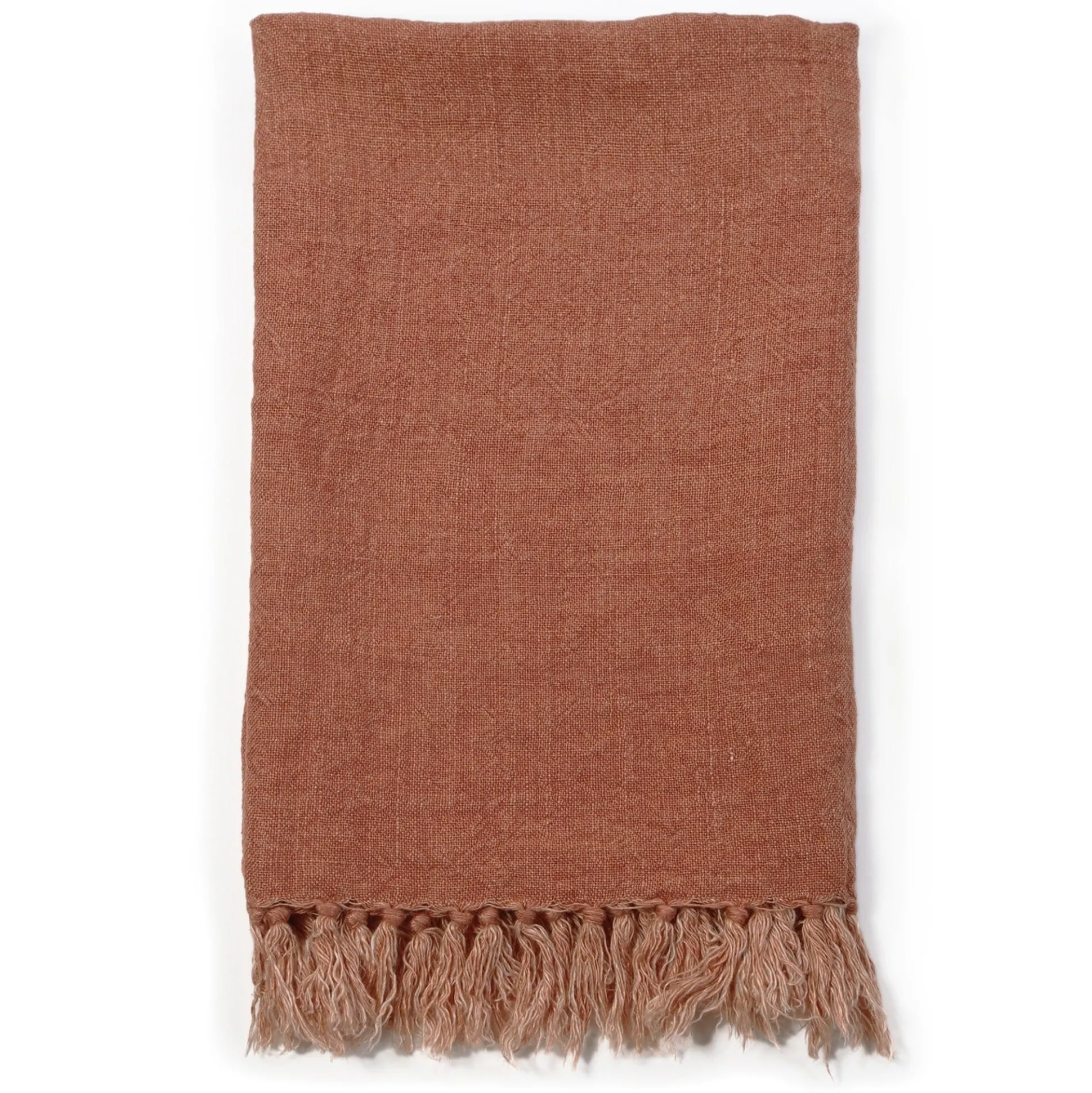 Montauk King Blanket, Terra Cotta^Be Home Outlet