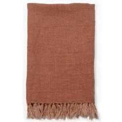 Montauk Queen Blanket, Terra Cotta^Be Home Clearance