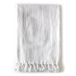 Montauk Throw, Pure White^Be Home Shop