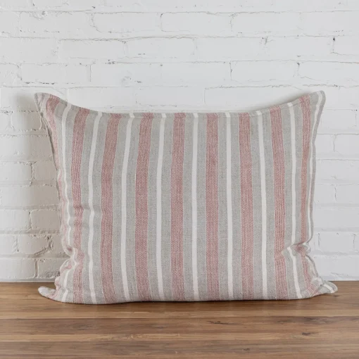 Montecito Big Pillow, Terra Cotta & Natural^Be Home Fashion