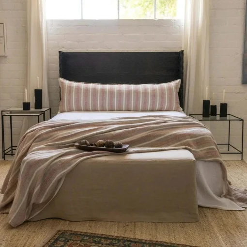 Montecito Blanket, King, Terra Cotta & Natural^Be Home Sale