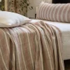 Montecito Blanket, Queen, Terra Cotta & Natural^Be Home Best Sale