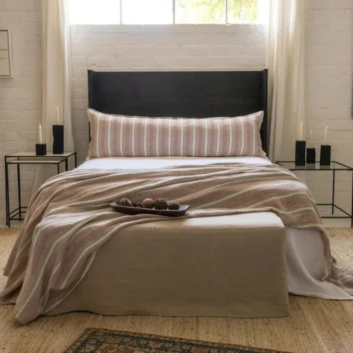 Montecito Blanket, Queen, Terra Cotta & Natural^Be Home Best Sale