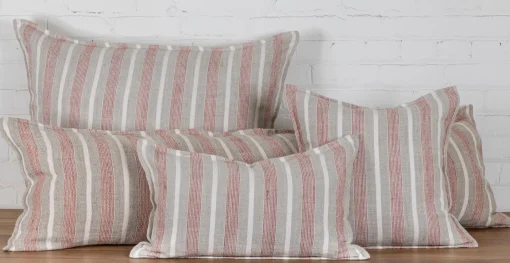 Montecito Rectangular Pillow, Terra Cotta & Natural^Be Home Discount