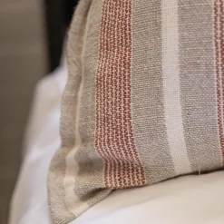 Montecito Rectangular Pillow, Terra Cotta & Natural^Be Home Discount