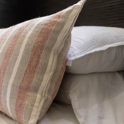 Montecito Rectangular Pillow, Terra Cotta & Natural^Be Home Discount