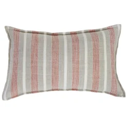 Montecito Rectangular Pillow, Terra Cotta & Natural^Be Home Discount