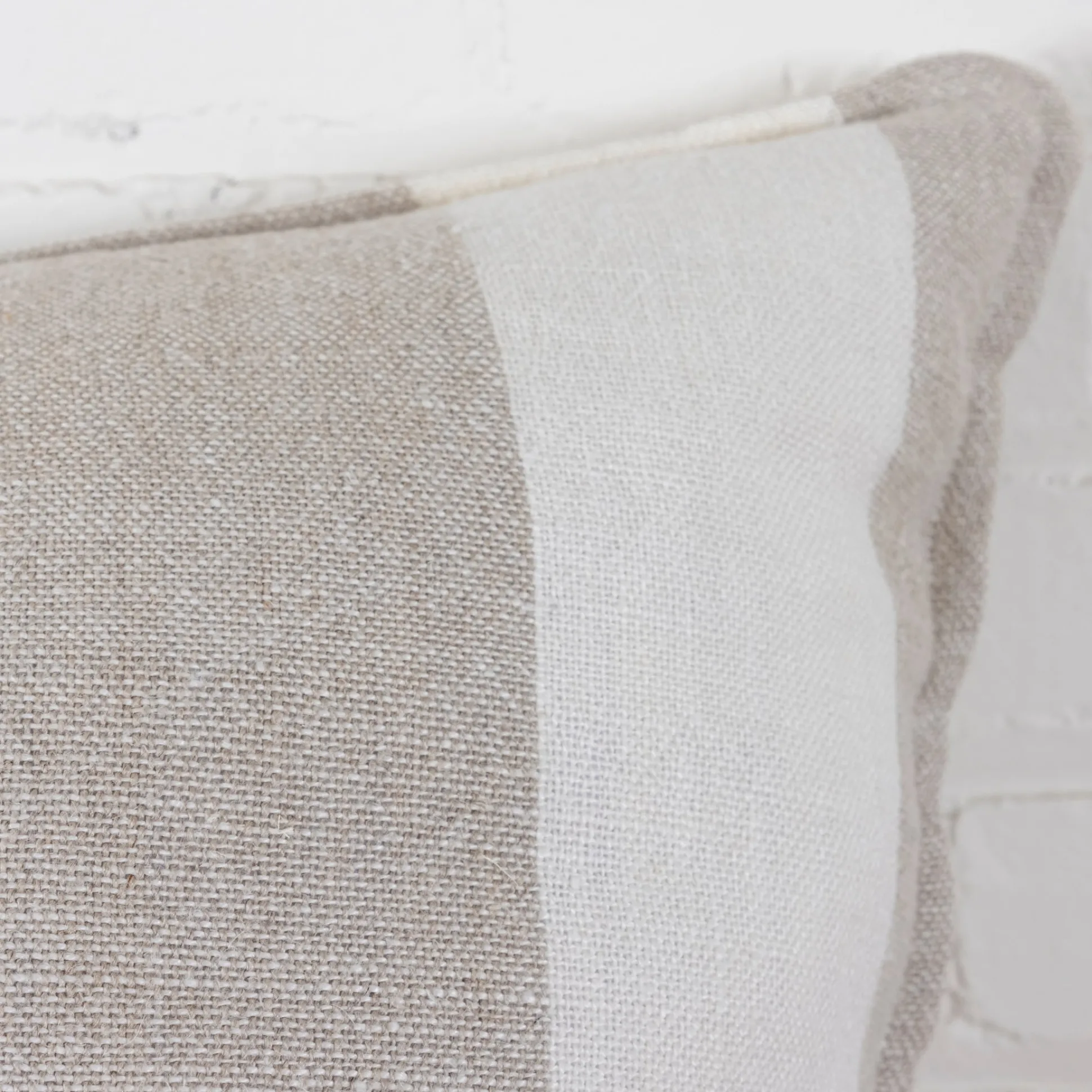 Monterey Big Pillow, Ocean, Natural, & Flax^Be Home Best Sale