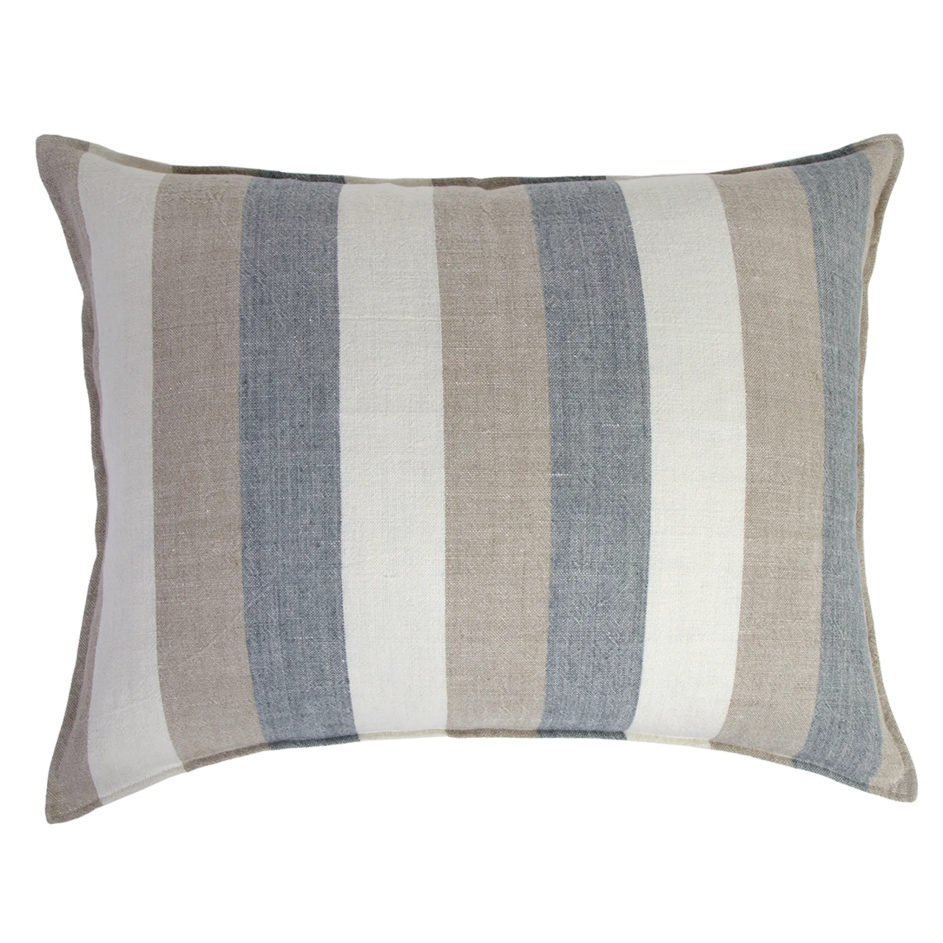 Monterey Big Pillow, Ocean, Natural, & Flax^Be Home Best Sale