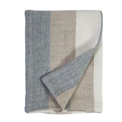 Monterey Blanket, King, Ocean & Natural^Be Home Outlet