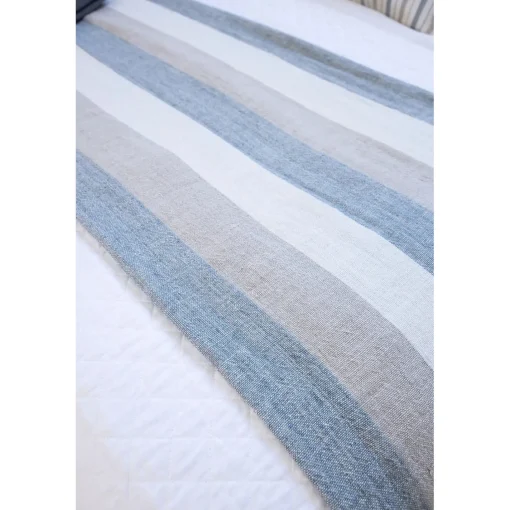 Monterey Blanket, Queen, Ocean & Natural^Be Home Store