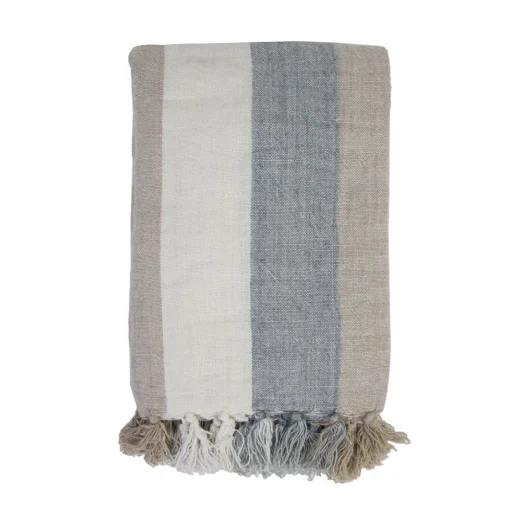 Monterey Oversized Throw, Ocean Natural^Be Home Store