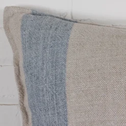 Monterey Square Pillow, Ocean & Natural^Be Home Online