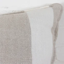 Monterey Square Pillow, Ocean & Natural^Be Home Online