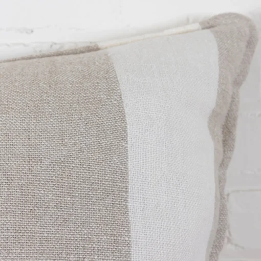Monterey Square Pillow, Ocean & Natural^Be Home Online