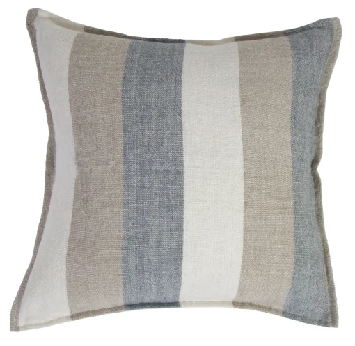 Monterey Square Pillow, Ocean & Natural^Be Home New