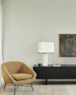 Mosaic Black Teak Media Console, 63