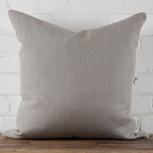 Mud Cloth Square Pillow, Blue / Grey with Dots^Be Home Sale