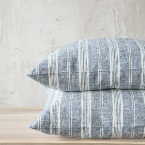 Multistripe Rectangular Pillow, Indigo^Be Home Flash Sale