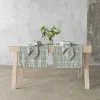 Multistripe Runner, Forest Green and Natural