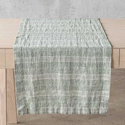 Multistripe Runner, Forest Green and Natural