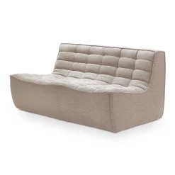 N701 2 Seater Sofa, Beige