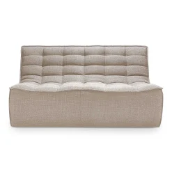N701 2 Seater Sofa, Beige