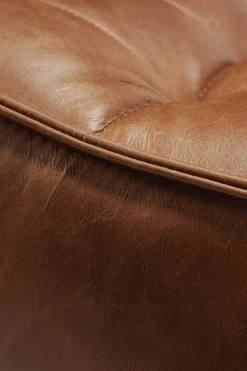N701 3 Seater Sofa, Old Saddle Leather