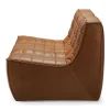 N701 2 Seater Sofa, Old Saddle Leather