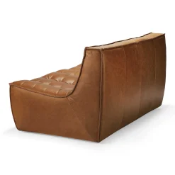 N701 2 Seater Sofa, Old Saddle Leather