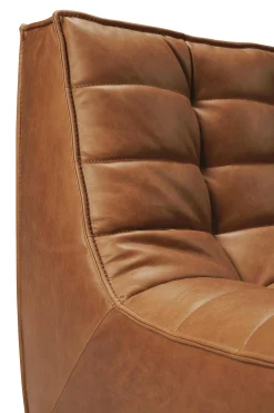 N701 2 Seater Sofa, Old Saddle Leather