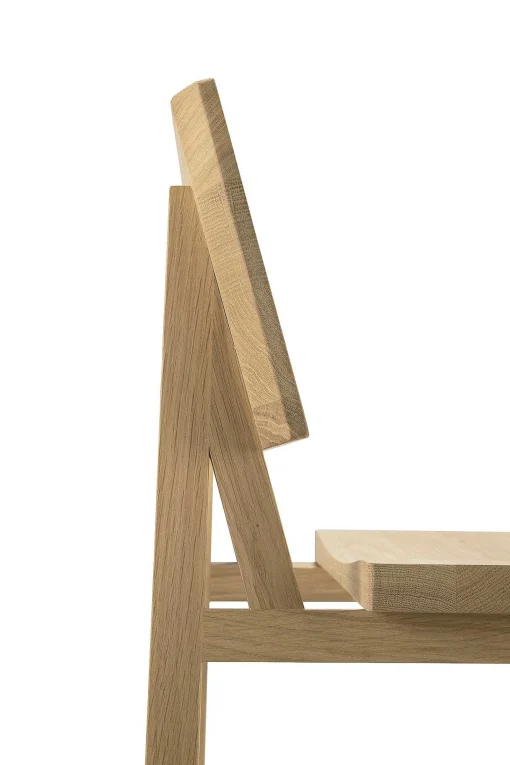 N4 Bar Stool, Varnished Oak