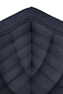 N701 Corner Eco Fabric Sofa, Graphite