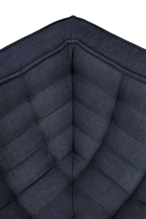 N701 Corner Eco Fabric Sofa, Graphite