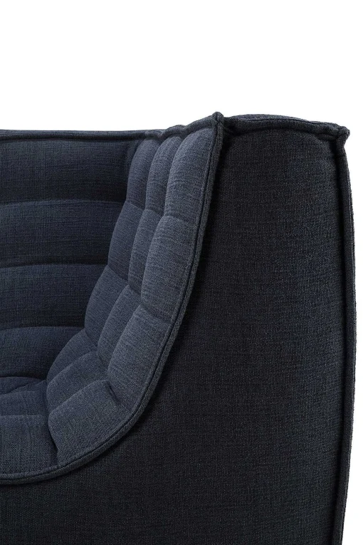 N701 Corner Eco Fabric Sofa, Graphite