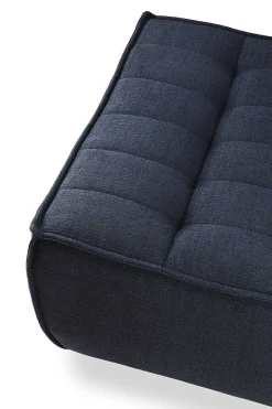 N701 Eco Fabric Footstool, Graphite