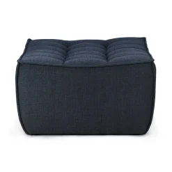 N701 Eco Fabric Footstool, Graphite