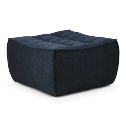 N701 Eco Fabric Footstool, Graphite