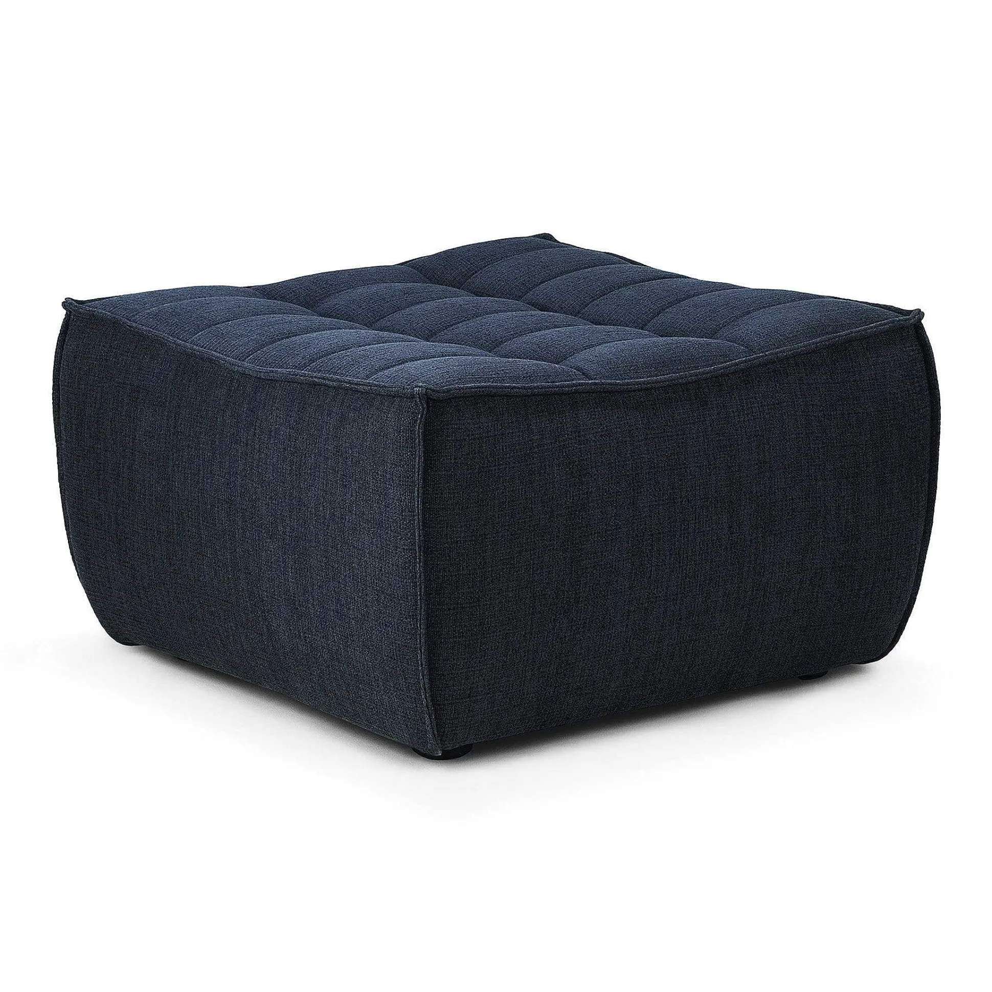 N701 Eco Fabric Footstool, Graphite